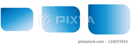 藍色漸層圓角 128055952