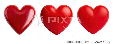 Pink Heart 128056449