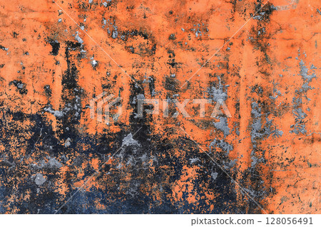 Abstract Textured Background Of An Old Rusty Grunge Wall Abstract Textured Background Of An Old Rusty Grunge Wall 128056491