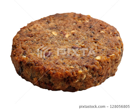 Vegan Burger Patty 128056805