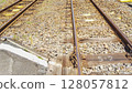 Railroad tracks 128057812
