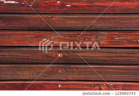 Wooden fence. Wooden panels. Interior design pattern. Decorative fence. Material board. Background. 128060743