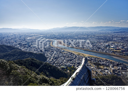 從岐阜城看到的風景 從岐阜城看到的風景 128066756
