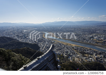 從岐阜城看到的風景 從岐阜城看到的風景 128066758