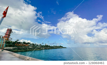 Cruise to remote islands 128068461