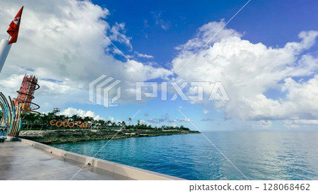 Cruise to remote islands 128068462