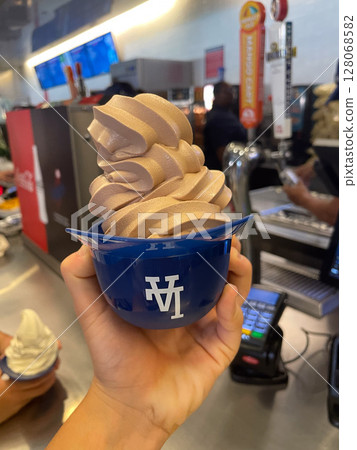 Watching baseball Watching baseball 128068582