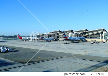 洛杉磯國際機場 B 航廈景觀 洛杉磯國際機場 B 航廈景觀 128069409