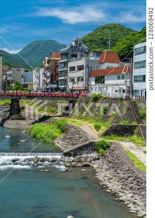 Kanagawa Prefecture: Hakone Yumoto hot spring town Kanagawa Prefecture: Hakone Yumoto hot spring town 128069492