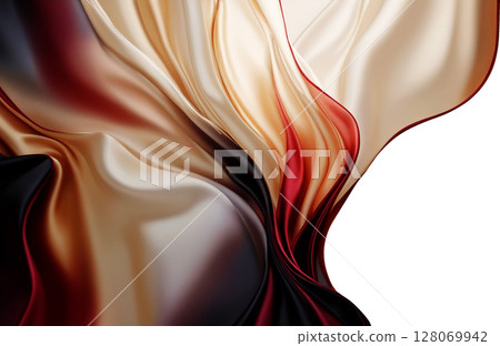 Soft cloth background material AI generated material PNG material 128069942