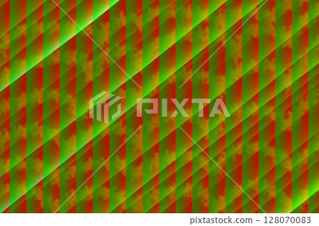 Red green lines striped background for decoration 128070083