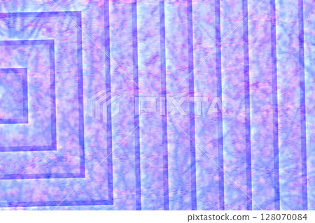 Diverging squares.Purple pink lines abstract background 128070084