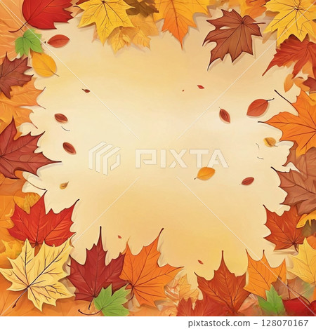 背景資料，秋天-枯葉 128070167