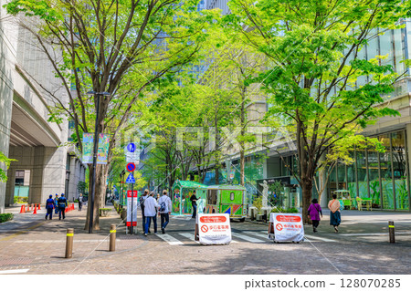 東京千代田區丸之內城市景觀丸之內中通 128070285