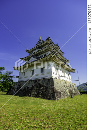 Uwajima Castle, castle tower, Uwajima City, Ehime Prefecture Uwajima Castle, castle tower, Uwajima City, Ehime Prefecture 128070471