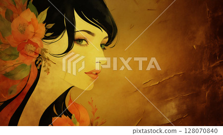 LGBTQ and Retro Gold Leaf AI-Generated Materials LGBTQ and Retro Gold Leaf AI-Generated Materials 128070840