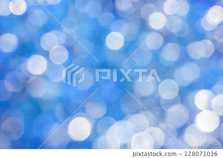 藍色圓點模糊背景 128071036
