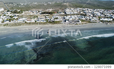 Paternoster Golden Hour Coastal City Scape Paternoster Golden Hour Coastal City Scape 128071099