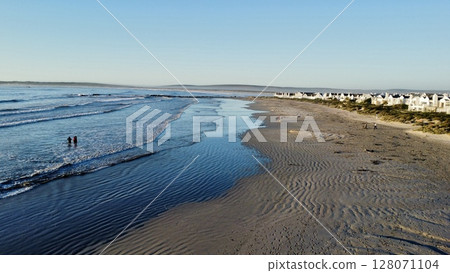 Paternoster Golden Hour Coastal City Scape Paternoster Golden Hour Coastal City Scape 128071104