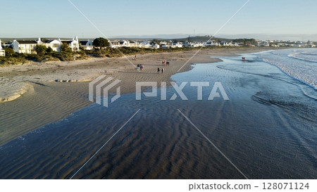 Paternoster Golden Hour Coastal City Scape Paternoster Golden Hour Coastal City Scape 128071124