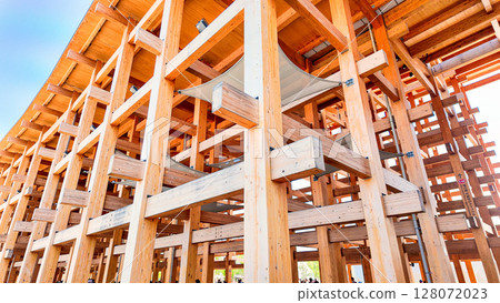 Osaka Kansai Expo 2025 Large roof ring near the East Gate 128072023