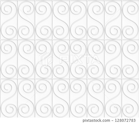 Swirl Pattern (Fully Seamless Pattern) 128072783