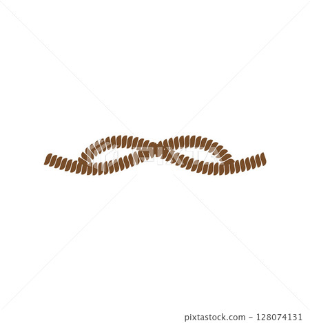 Rope Design Drawing Logo Illustration 128074131