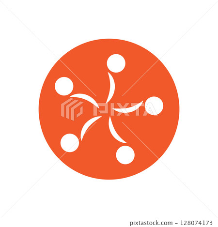 Community Logo Vector Art  Icons  and Graphics 128074173