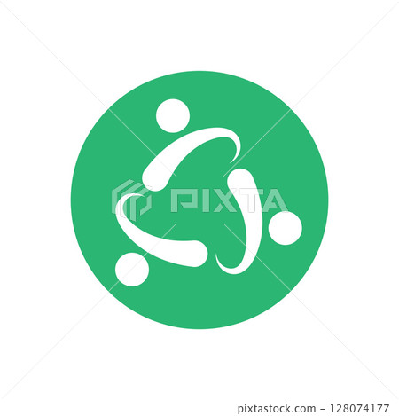 Community Logo Vector Art  Icons  and Graphics 128074177
