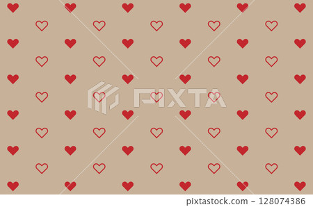 A simple background illustration with hearts... - Stock Illustration ...