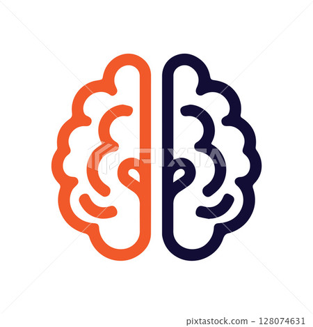 Brain Logo Vector Art Icons and Graphics Brain Logo Vector Art Icons and Graphics 128074631
