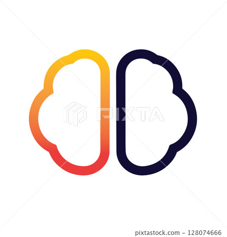 Brain Logo Vector Art Icons and Graphics Brain Logo Vector Art Icons and Graphics 128074666