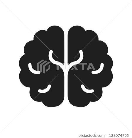 Brain Logo Vector Art  Icons  and Graphics 128074705