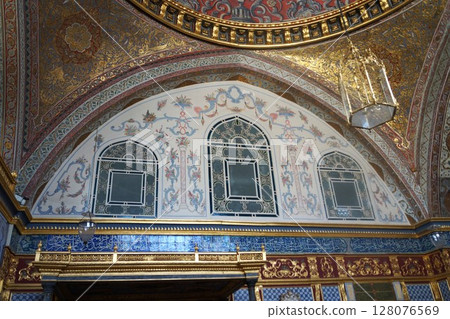 Türkiye Istanbul Topkapi Palace Sultan's Hall Türkiye Istanbul Topkapi Palace Sultan's Hall 128076569