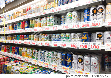 七月：折扣店的啤酒區 128077747