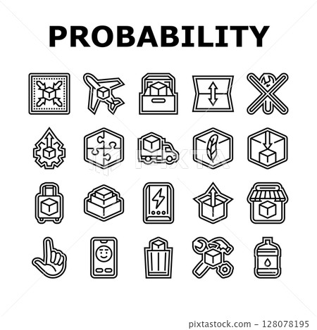 portability convenience product icons set vector portability convenience product icons set vector 128078195