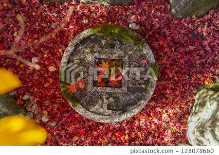 京都之秋：金福寺的“知足築梅” 128078660