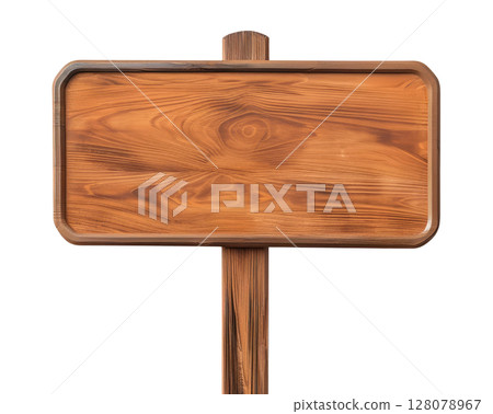 Wooden Sign Board 128078967