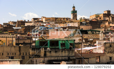 Landscape of Morocco Fez Medina Landscape of Morocco Fez Medina 128079202