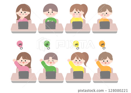 兒童的問題、理解和解決方案 128080221