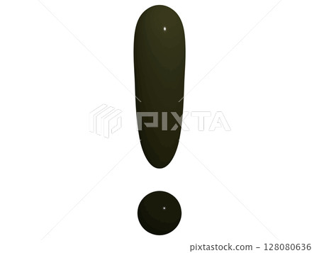 Black exclamation mark Black exclamation mark 128080636