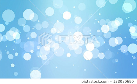 A fantastic bokeh background illustration with a blue and light blue gradient A fantastic bokeh background illustration with a blue and light blue gradient 128080690