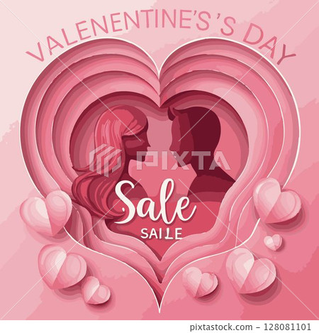 happy valentines day greeting card with two girls in love. happy valentines day greeting card with two girls in love. 128081101