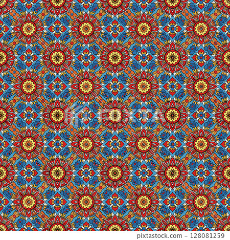 seamless geometric pattern with geometric shapes seamless geometric pattern with geometric shapes 128081259