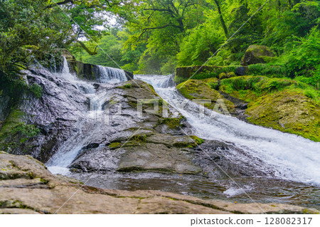 (Kumamoto Prefecture) Kikuchi Valley, Yojusanman Falls (Kumamoto Prefecture) Kikuchi Valley, Yojusanman Falls 128082317