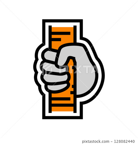 non slip grip color icon vector illustration non slip grip color icon vector illustration 128082440