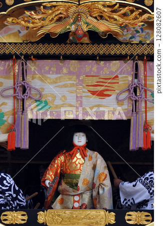 Gion Festival: Kikusui Hoko Child Doll 128082607