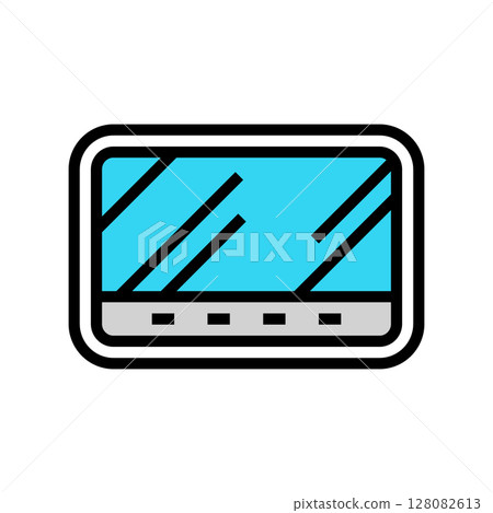 digital display color icon vector illustration digital display color icon vector illustration 128082613