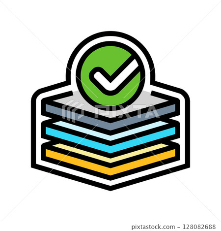 multi surface use color icon vector illustration multi surface use color icon vector illustration 128082688