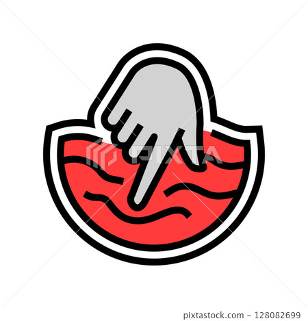 soft touch color icon vector illustration soft touch color icon vector illustration 128082699